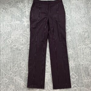 Zara Women's Straight Leg Pants - Rich Plum Brown